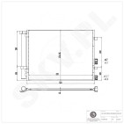 Condenseur de Climatisation Pour Hyundai i20 976064P200