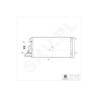 Condenseur de Climatisation Pour Hyundai i30 97606S0000 97606S0100