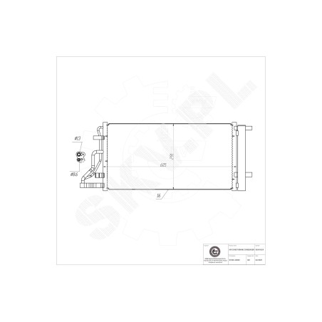Condenseur de Climatisation Pour Hyundai i30 97606S0000 97606S0100