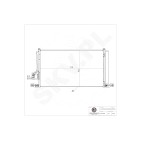 Condenseur de Climatisation Pour Hyundai Santa Fé II 976062B000 976062B000AS