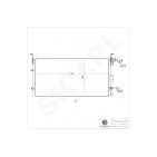 Condenseur de Climatisation Pour Hyundai Sonata IV XG Kia Magentis