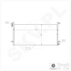Condenseur de Climatisation Pour Iveco Daily III 504090674 99487944