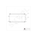Condenseur de Climatisation Pour Iveco Daily V VI 5801255826