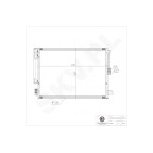 Condenseur de Climatisation Pour Jeep Grand Cherokee IV 55038003AE 55038003AF