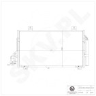 Condenseur de Climatisation Pour Mazda 3 6 BSS561480A GHT661480 GHT661480A