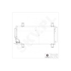 Condenseur de Climatisation Pour Mazda 6 GS1D61480C GS1D61480D GSYD6148ZA