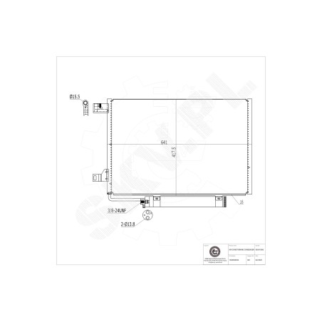 Condenseur de Climatisation Pour Mercedes-Benz Classe A B 1695000054 1695000654