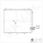 Condenseur de Climatisation Pour Mercedes-Benz Classe E T-Model 2108300270