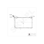 Condenseur de Climatisation Pour Mercedes-Benz Classe E T-Model 2108300370