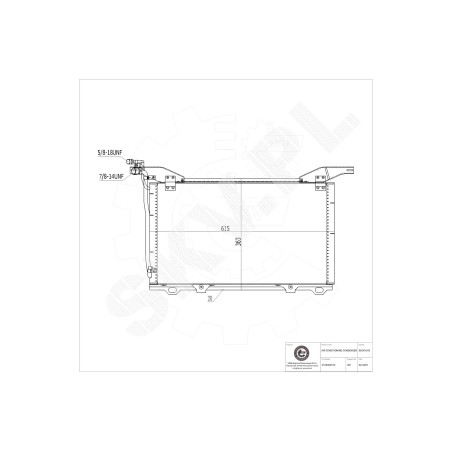 Condenseur de Climatisation Pour Mercedes-Benz Classe E T-Model 2108300370