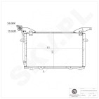 Condenseur de Climatisation Pour Mercedes-Benz Classe E T-Model 2108300470