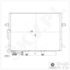 Condenseur de Climatisation Pour Mercedes-Benz Classe E T-Model CLS Mini Mini