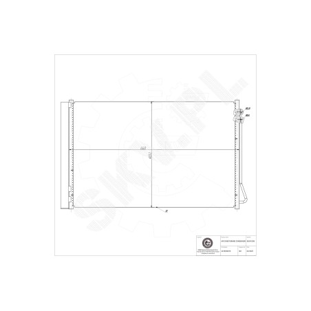 Condenseur de Climatisation Pour Mercedes-Benz Classe V 4478350070 A4478350070