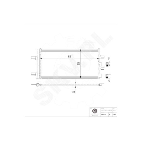 Condenseur de Climatisation Pour Mini Mini 64509271204 9271204