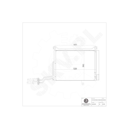 Condenseur de Climatisation Pour Mini Mini 64536918597