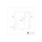 Condenseur de Climatisation Pour Mitsubishi L200/Triton 7812A171 MN123606