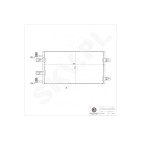 Condenseur de Climatisation Pour Renault Opel Nissan Vauxhall 8200019382