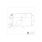 Condenseur de Climatisation Pour Nissan Qashqai 92100JD00A 92100JD200 92100JD20A