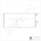 Condenseur de Climatisation Pour Opel Adam Corsa E Vauxhall Adam Corsa MK IV (E)