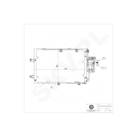 Condenseur de Climatisation Pour Opel Combo Corsa C Tigra Vauxhall