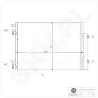 Condenseur de Climatisation Pour Opel Karl Vauxhall Viva 1850741 95437449