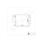 Condenseur de Climatisation Pour Renault Trafic II Opel Vivaro A 8200411148