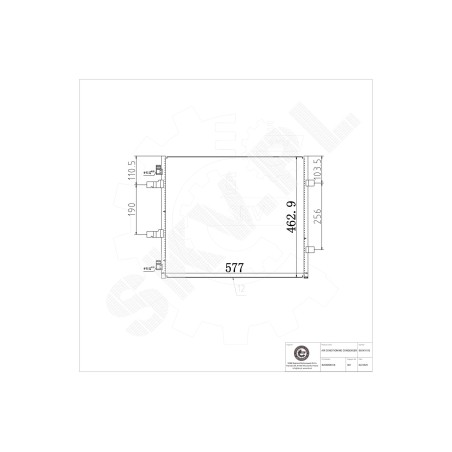 Condenseur de Climatisation Pour Renault Trafic II Opel Vivaro A 8200411148