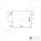 Condenseur de Climatisation Pour Renault Trafic II Opel Vivaro A 8200411148