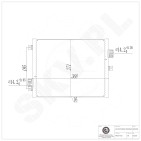 Condenseur de Climatisation Pour Porsche 911 Décapotable Speedster 99657311102