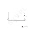Condenseur de Climatisation Pour Renault Clio II Laguna VEL Satis 8200008763