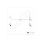 Condenseur de Climatisation Pour Renault Espace IV Megane II 8200332851