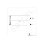 Condenseur de Climatisation Pour Renault Laguna III Latitude 921100002R