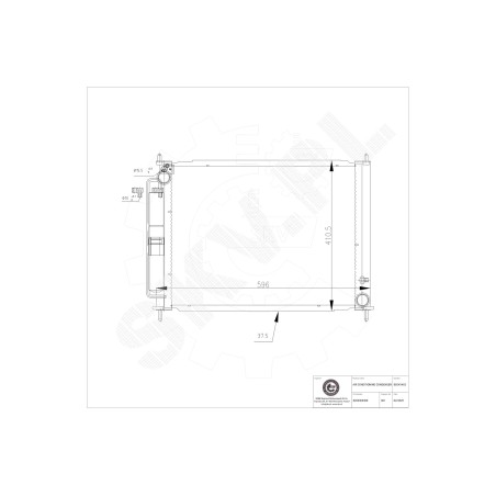 Condenseur de Climatisation Pour Renault Twingo II Wind 8200369308