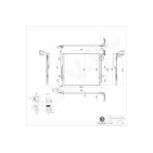 Condenseur de Climatisation Pour VW Sharan Seat Alhambra 7N0820411A 7N0820411B