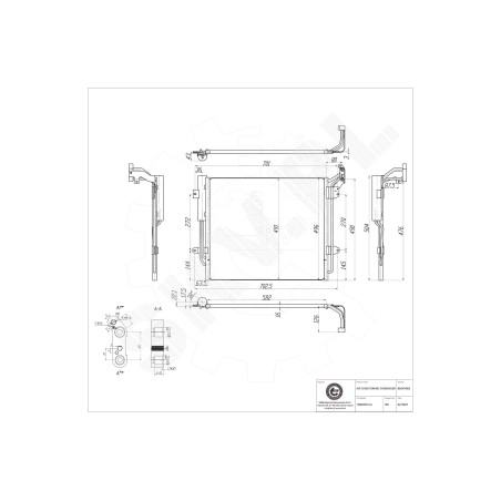 Condenseur de Climatisation Pour VW Sharan Seat Alhambra 7N0820411A 7N0820411B