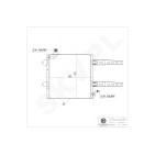 Condenseur de Climatisation Pour VW Lupo Polo Seat Arosa