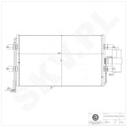 Condenseur de Climatisation Pour VW Bora Golf IV Seat Leon Toledo II