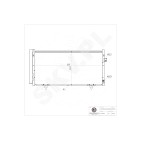 Condenseur de Climatisation Pour Subaru Forester Impreza 73210SC012 73210SC013