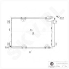 Condenseur de Climatisation Pour Suzuki Grand Vitara I 9531065D00