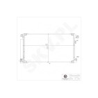 Condenseur de Climatisation Pour Toyota C-HR Corolla Suzuki Swace