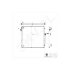 Condenseur de Climatisation Pour Tesla Model S 600735200A 600735200B 600735200C