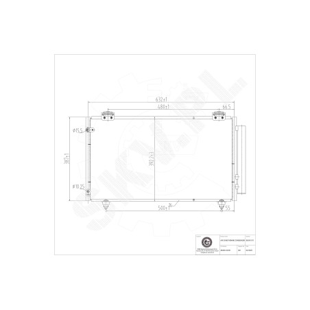 Condenseur de Climatisation Pour Toyota Corolla 8845002240 8845002260 8845002261
