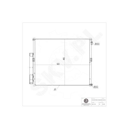Condenseur de Climatisation Pour Toyota Land Cruiser Prado 8846135150 8846160091