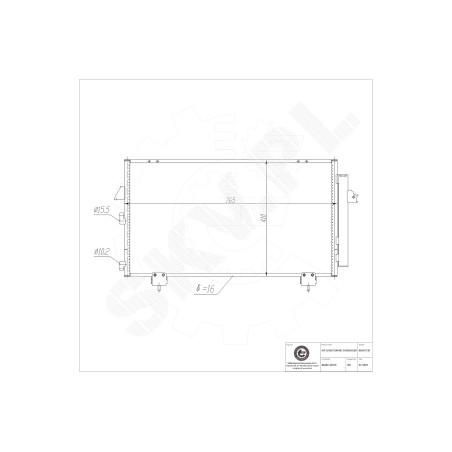 Condenseur de Climatisation Pour Toyota RAV 4 I II 8846042070 8846042090
