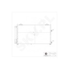 Condenseur de Climatisation Pour Toyota RAV 4 IV 884600R030 8846042110
