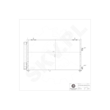 Condenseur de Climatisation Pour Toyota RAV 4 IV 884600R030 8846042110