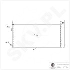 Condenseur de Climatisation Pour Toyota RAV 4 V 884A042040