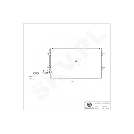 Condenseur de Climatisation Pour Volvo C30 C70 II S40 V50 31292022 31356000