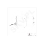 Condenseur de Climatisation Pour Volvo C30 S40 II V50 30647932 30661958 30755665