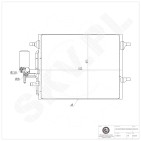 Condenseur de Climatisation Pour Volvo S60 II S80 V60 I V70 III XC60 31305212